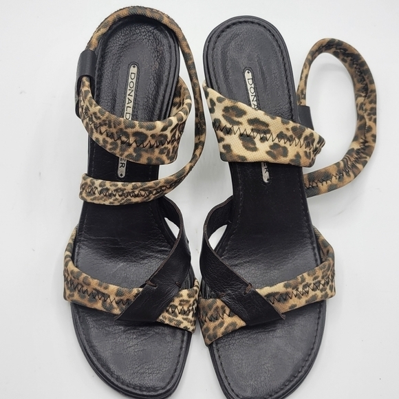 Donald J Pliner leopard print straps size 7M - Picture 7 of 15